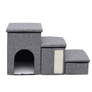 <span class=keywords><strong>Escalier</strong></span> pliable <span class=keywords><strong>pour</strong></span> <span class=keywords><strong>animaux</strong></span> de compagnie et échelle d'accès avec grand rangement, lit <span class=keywords><strong>pour</strong></span> chien antidérapant, canapé-lit <span class=keywords><strong>pour</strong></span> chat et nid - Product Image 5