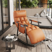 Chaise de canapé à bascule chaise inclinable pour une place balcon ensemble de canapé de loisirs meubles de salon chambre de canapé en direct