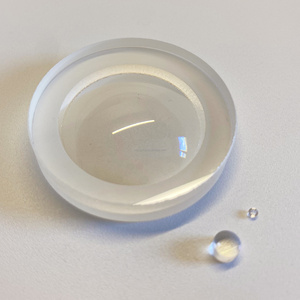 Microscopes d'endoscopes en verre optique personnalisables de haute qualité verre de <span class=keywords><strong>Quartz</strong></span> de silice fondue asphérique Plano convexe sphérique - Product Image 4