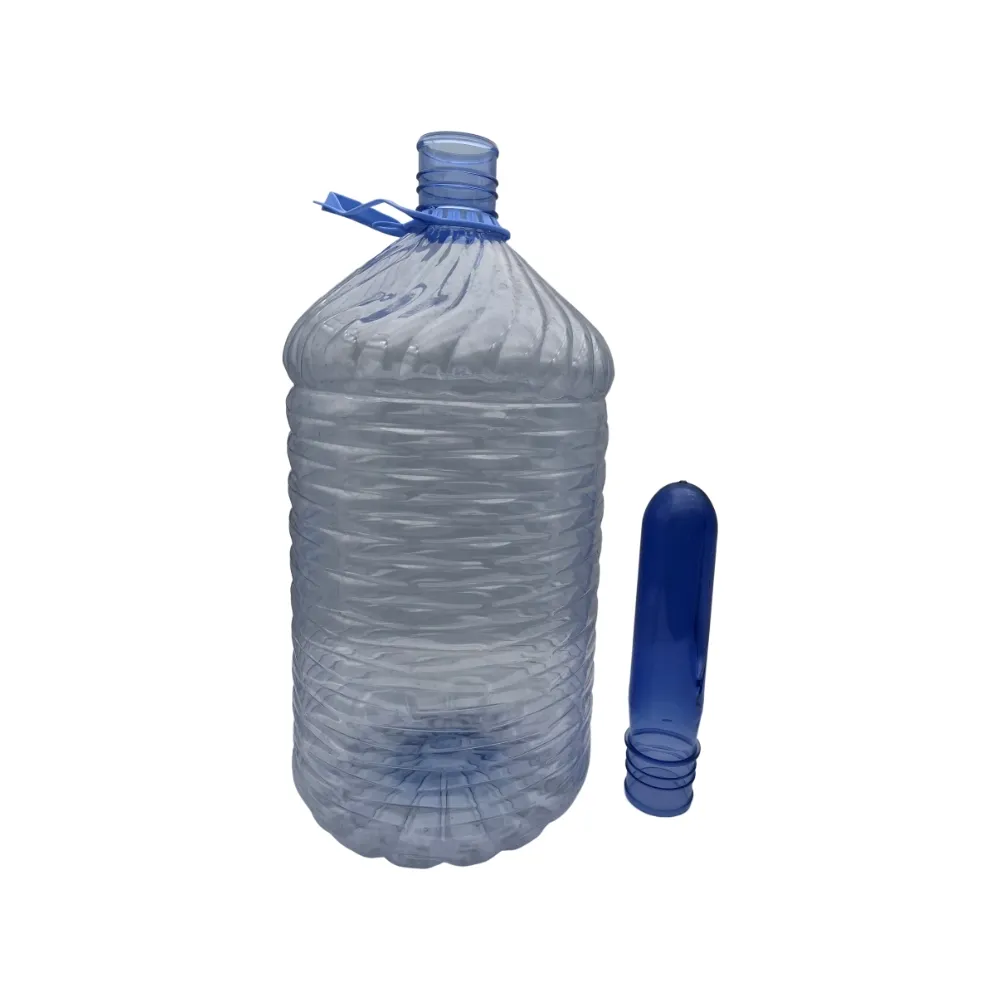 China 55Mm Hals 250G, 270G Blauwe Kleur Mineraalwater Plastic Fles Preform Pet Preforms Pet Fles