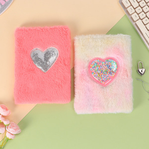 Đầy Màu sắc Fluffy mèo Tạp Chí đáng yêu động vật máy tính xách tay với khóa Fluffy Nhật Ký cho hàng ngày bằng văn bản - Product Image 2