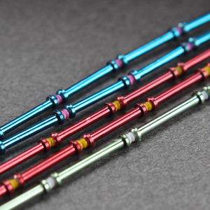 Plomada de pesca Aohu de doble núcleo metálico cilíndrico, peso duradero y funcional para accesorios de pesca competitiva. - Product Image 1