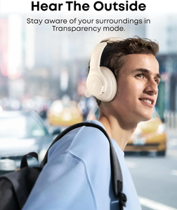 Cuffie Over-Ear Soundcore by Anker Life Q20i con Cancellazione Attiva del Rumore Ibrida, <span class=keywords><strong>Auricolari</strong></span> Wireless 5.0 con 4 Microfoni ANC - Product Image 3