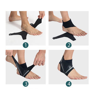 Dukungan pergelangan kaki untuk pemulihan keseleo pergelangan kaki basket membungkus tali kompresi penjepit pergelangan kaki stabilisasi <span class=keywords><strong>Arthritis</strong></span> tendonitis - Product Image 5