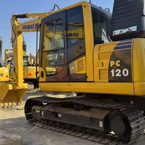 Excavatrice moyenne Komatsu PC120-8 de 12 tonnes, parfaite, d'occasion, hydraulique, à vendre en stock - Product Image 1
