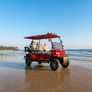 รถกอล์ฟไฟฟ้าแบบออฟโรด ยี่ห้อ Mountain Off Road Patrol รุ่น Skywork Lifted ขับเคลื่อน 4 ล้อ 6 ที่นั่ง พร้อมมอเตอร์ AC 72V - Product Image 1