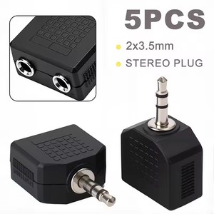 <span class=keywords><strong>Mini</strong></span> estéreo 3,5mm Audio <span class=keywords><strong>Jack</strong></span> macho a Dual 3,5mm hembra <span class=keywords><strong>doble</strong></span> auricular auriculares Y divisor <span class=keywords><strong>adaptador</strong></span> enchufe para teléfono MP3 - Product Image 1