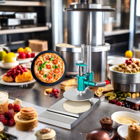 8 ''grand rouleau pâte laminoir machine à pâtes ménage manuel pâte à pizza pâtisserie presse Machine