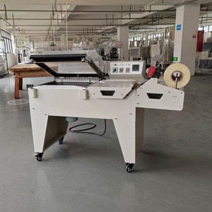 2 in 1 Fm-5540 Wärme schrumpf verpackungs maschine PE-Kunststoff folie Manuelle Abdichtung Schneid-und Schrumpf wickel maschine - Product Image 1