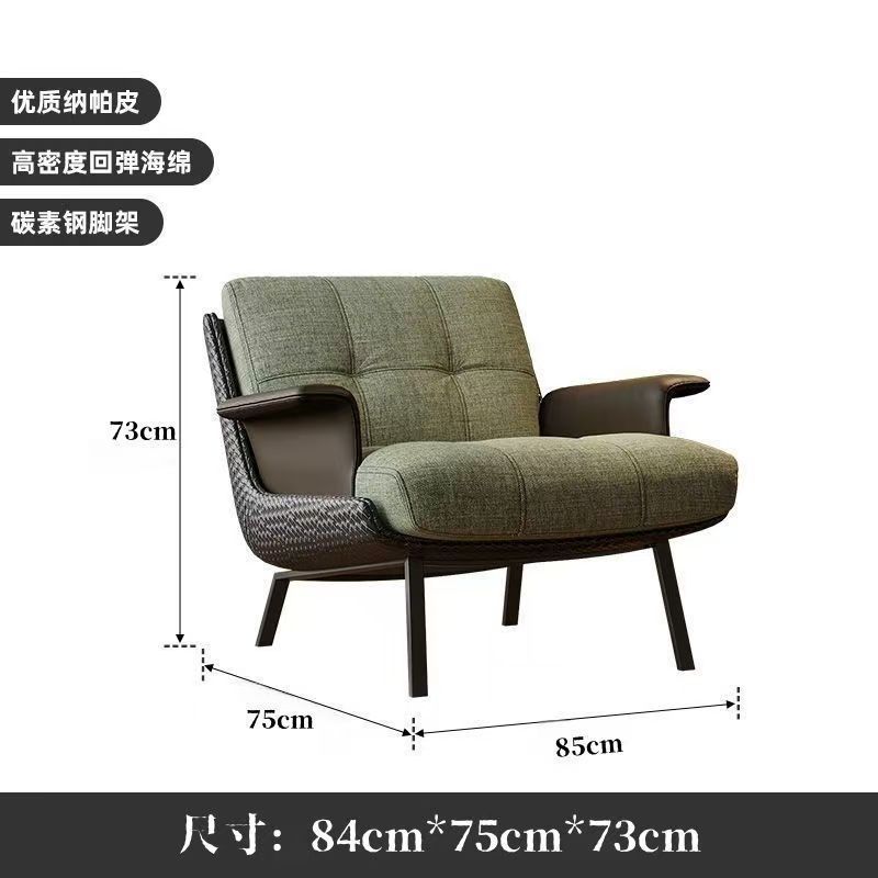 Yibinger Furniture Flagship Store Canapé simple vert rétro