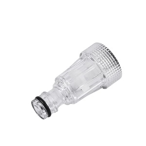 Manguera de Lavado de Autos Eléctrica de Alta Presión con Conexión Rápida, Filtro Transparente de 6/8 Pulgadas y Conector de Entrada - Product Image 4