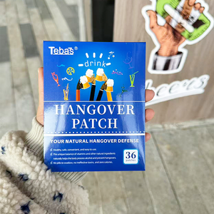 Lijitang Party Patch Obat Mabuk Alami Vitamin Pereda Sakit Kepala Efektif Anti Mabuk Patch Vitamin - Product Image 1