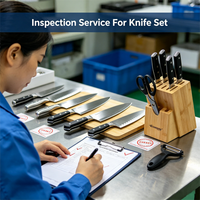 Services d'inspection de la qualité pour kits de couteaux d'appoint à prix abordable, services d'audit d'usine et d'inspection avant expédition FBA à Qingdao et Ningbo