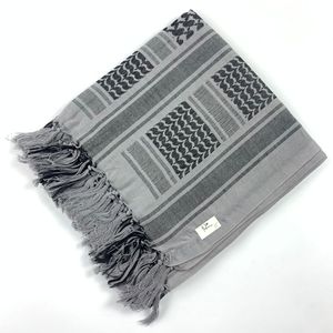 Nuovo Sciarpa in Cotone Shemagh con Nappe, Copricapo Arabo per Collo e Testa, Accessorio Moda per Esterni, Sciarpa con Nappe, Abbigliamento Musulmano - Product Image 2