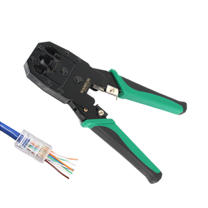 <b>RJ45</b>/11/12 Networking Tools <b>Cable</b> Crimping Pliers Three-purpose Tester 4P 6P 8P Network Stripper Cutter 86403. Networking Tools - Product Image 2