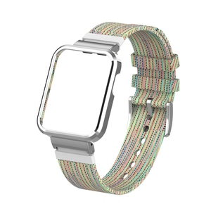 Correa de lona Eraysun para Xiaomi <span class=keywords><strong>Mi</strong></span> Watch Lite, pulsera deportiva de nailon, funda de Metal para reloj <span class=keywords><strong>Redmi</strong></span>, correa de reloj de repuesto - Product Image 5