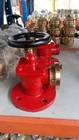 Hydrant d'incendie en laiton DN50 avec pression de 13 bars, jaune, pour la lutte contre l'incendie et les systèmes d'arrosage