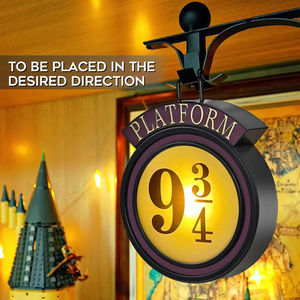 Lampe Murale LED Magique 3D Harry Potter Quai 9 3/4 Hogwarts – Décoration de Chambre pour Enfants, Cadeau d'Anniversaire, Noël - Product Image 2