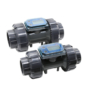 אנסי 60.3 מ "מ pvc flowmeter 60-1160pm סדרה LCD-BT01 סוללה לתצוגה אלקטרונית זרימת מים - Product Image 1