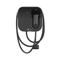 Nouvelle station de charge rapide AC triphasée Starcharge Artemis 11 kW, design fin et compact, IP65, chargeur de voiture électrique portable, type 2 type 1