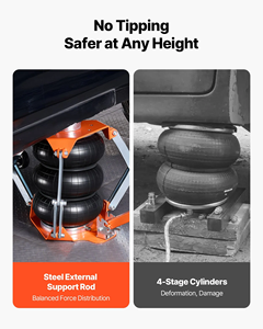 <strong>Air</strong> <strong>Jack</strong> 3 T Triple <strong>Bag</strong> <strong>Air</strong> <strong>Jack</strong> Airbag with Support Rod Heightened Column Adjustable Handle Pneumatic for <strong>Car</strong> SUV Pickup Truck - Product Image 3