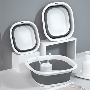 Lavabo Portátil Plegable de Plástico Reforzado para Uso Doméstico - Product Image 2