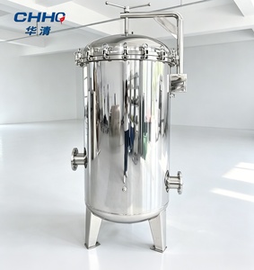 Filtro Industrial de Precisión de Acero Inoxidable SS304/316L, de Alta Eficiencia, con Múltiples Bolsas, Apertura Superior, 1000L/Hora - Product Image 1
