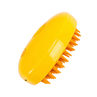 Brosse de massage pour chat Peigne à la vapeur Brosse autonettoyante pour chien Brosse à vapeur pour chat brumeux