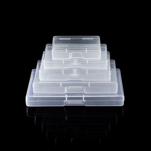 Transparent Plastic Storage Boxes For Fishing Tackle Desktop Organizers Portable Covered Solid Color Zhejiang Made - Product Image 1