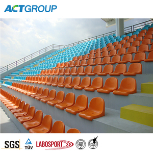 Chaises en plastique coloré moulées par injection PP Sièges de stade - Product Image 2