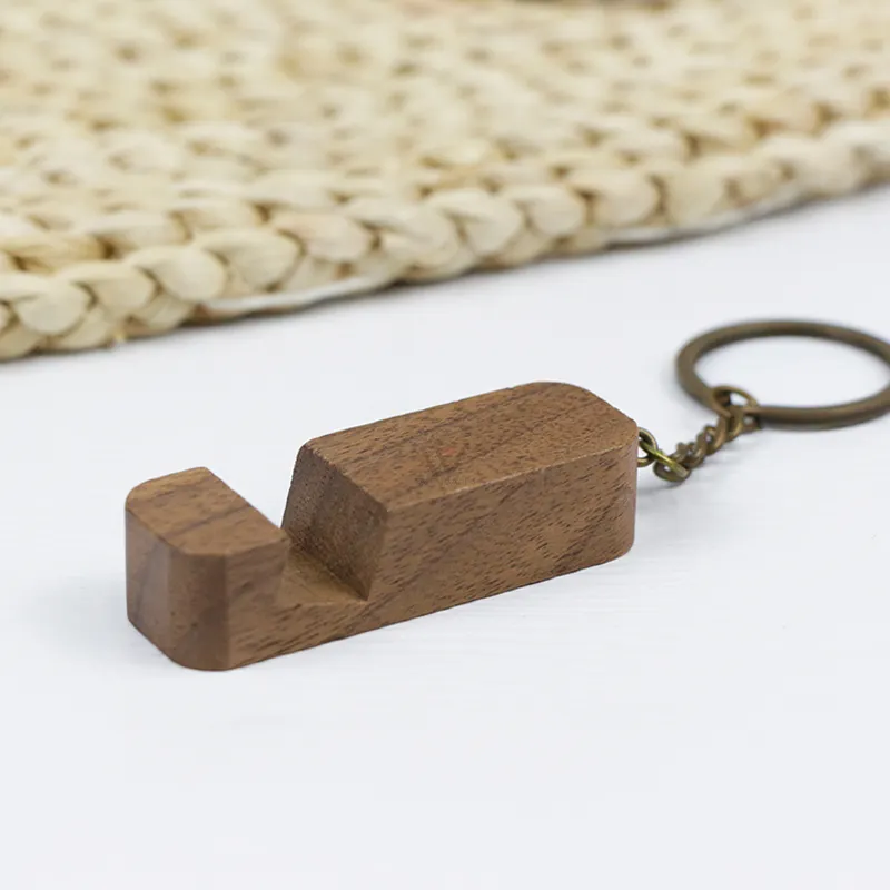 2023 porte-clés en bois de Style chinois belle école écologique Souvenir bois artisanat cadeau Laser porte-clés