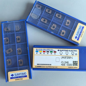 Insertos de Carburo Cementado LNMU06T3ZNER-G ACS2500 de Sumitomos, Recubrimiento PVD, HRC 65+, OEM Personalizable, Herramienta de Torneado para Tornos CNC - Product Image 1