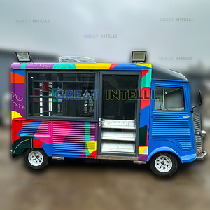 Tùy chỉnh điện thoại di động cửa hàng xe tải tiệm hớt tóc Van Điện thoại di động cửa hàng bán lẻ trên bánh xe lốp cửa hàng sách Salon Thẩm mỹ viện spa gian hàng kiosk - Product Image 2