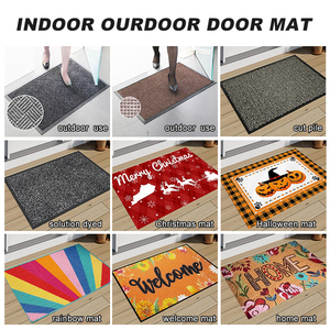 Felpudos de entrada de alta calidad, alfombrillas de goma artísticas, alfombrilla de puerta con logotipo de diseño Personal impreso de nailon, alfombras de interior - Product Image 5