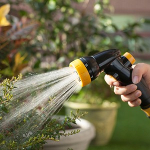 Garden Hose Sprayer Nozzle ABS+TPR <b>Push</b> Smart Design Multi Spray Patterns for Pet Showering - Product Image 6