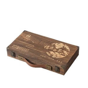 Solid wood tea <b>boxes</b>, <b>empty</b> tea <b>boxes</b>, <b>gift</b> <b>boxes</b>, packaging wooden crates, loose tea, black tea <b>boxes</b>, Pu'er tea <b>boxes</b>, - Product Image 1