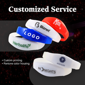 Pulsera de Silicona SOFFA con NFC y RFID, Control DMX, Pulseras LED Ajustables para Fiestas Rave - Product Image 2