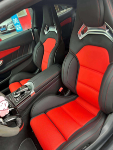 Sièges de voiture sport en fibre de carbone sur mesure, fabrication directe, matériaux personnalisés, adaptés aux Mercedes A35 C43 C63 Classe E - Product Image 1
