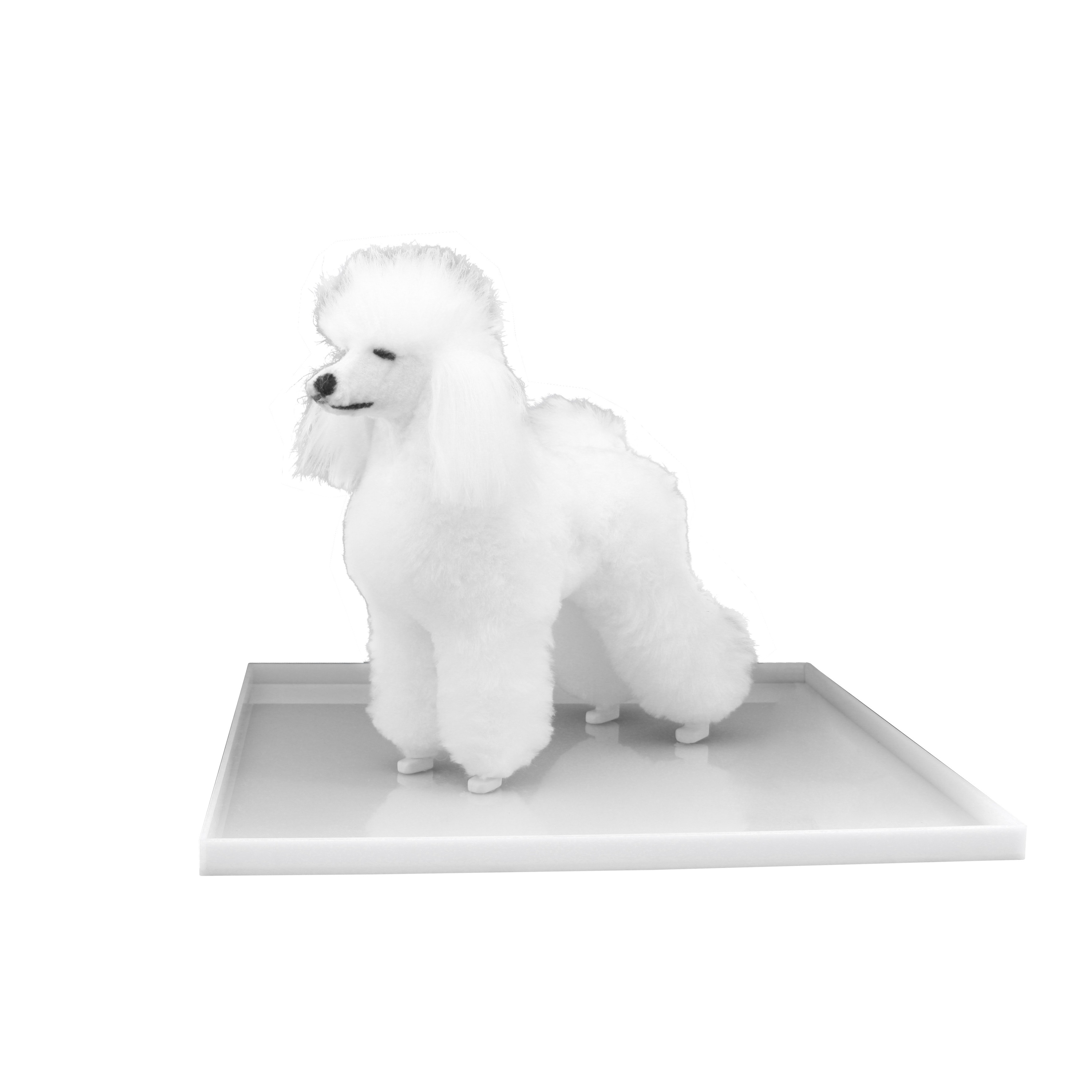 Toy Poodle Long Hair Full Body Coat - Eco-Friendly Faux Fur
