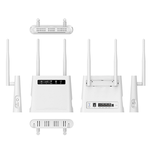 Routeur 4G CAT12 CPE WiFi double bande <span class=keywords><strong>5</strong></span> 2,4 GHz/<span class=keywords><strong>5</strong></span> GHz Couverture étendue SOHO Pare-feu VPN avec emplacement pour carte SIM - Product Image 1