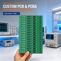 Papan Kontrol Alat Cukur Elektrik MicoTech PCBA Produsen Perakitan PCB OEM/ODM Pabrik Shenzhen Pengadaan Komponen Fungsional