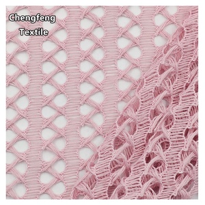 Xing Tiao Wang #   Tela de Malla de Punto Grueso de Moda, 100% Poliéster, Tejido de Punto por Urdimbre para la Confección de Camisetas, Vestidos y Trajes de Baño para Mujer - Product Image 5