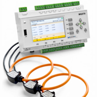 Analizador de Calidad de Energía de Amplio Rango de Voltaje MQ579 (95-265VAC / 5-36VDC / 90-528VAC) para Uso Global