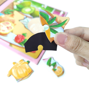 <span class=keywords><strong>Libro</strong></span> <span class=keywords><strong>de</strong></span> Rompecabezas Magnético Personalizado para Niños, Rompecabezas Educativo <span class=keywords><strong>de</strong></span> Frutas Tropicales, Impresión <span class=keywords><strong>de</strong></span> Libros <span class=keywords><strong>de</strong></span> Rompecabezas - Product Image 2