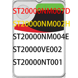 Disque dur NAS serveur original 20 To pour PC, caméra DVR ST20000NM007D ST20000NM002H ST20000NM004E ST20000VE002 ST20000NT001 20 - Product Image 1