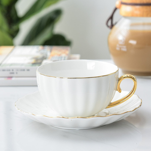 Popular New Design Optional Color High Quality Promotional China Milk <b>Coffee</b> <b>Tea</b> Cup and Saucer <b>Set</b> - Product Image 1