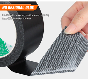 UJANG Vente en gros de ruban adhésif en tissu coloré, imperméable <span class=keywords><strong>d</strong></span>'un seul côté, <span class=keywords><strong>d</strong></span>écoration résistante, adhésif spécial pour tapis, ruban de protection pour fenêtres - Product Image 6