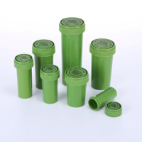 8/13/16/20/30/40/60 dram flacons réversibles en plastique PP de qualité alimentaire pour la sécurité des enfants flacons de pilules de pharmacie