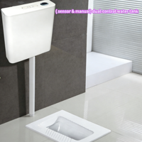 Réservoir de chasse d'eau à capteur sans contact, adapté aux hôtels, aux maisons et aux toilettes publiques