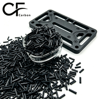 Granulés de nylon PA66 LCF renforcés au carbone, qualité moulage par injection pour plaque de support de robot industriel